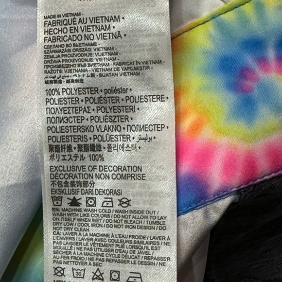 Hurley Tie Dye Swim Shorts Size 20 - Picture 3 of 4